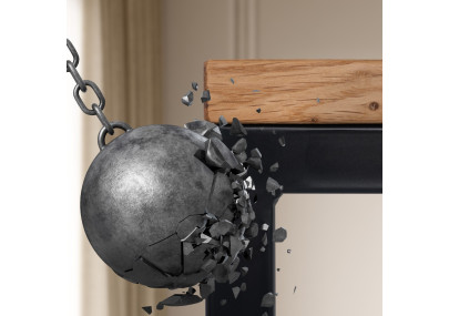 Table d'appoint Manteo 46x25x63 cm chêne