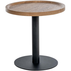 Ensemble de tables d'appoint marron Aspen