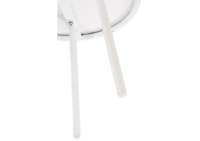 Table basse Berea, blanche