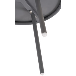 Table basse Berea, gris foncé