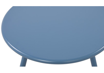 Table basse Berea, bleue