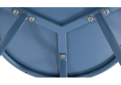 Table basse Berea, bleue