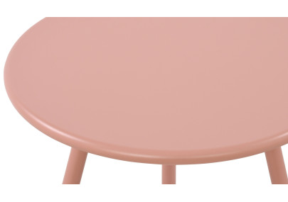 Mesa de centro rosa Berea