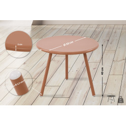 Tavolino in terracotta Berea