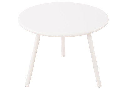 Table basse Minot, blanche