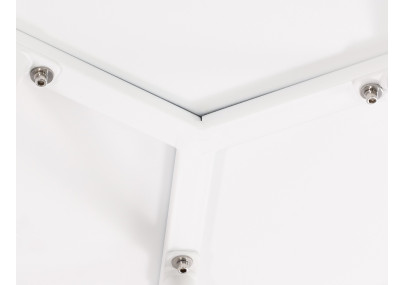 Table basse Minot, blanche