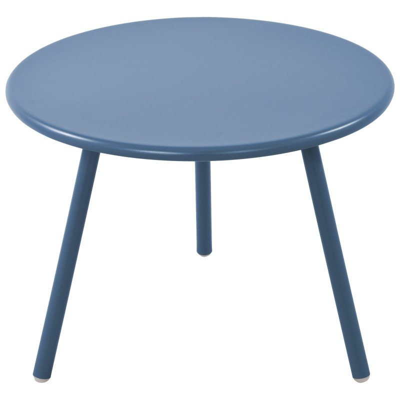 Table basse Minot, bleue