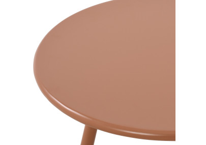 Mesa de centro Minot em terracota