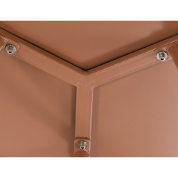 Mesa de centro Minot em terracota