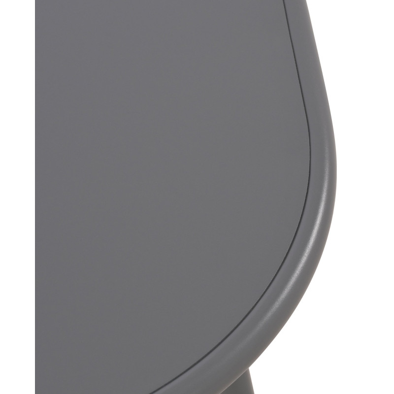 Table basse Velva, gris foncé