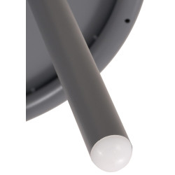 Table basse Velva, gris foncé