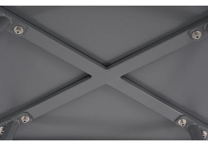 Table basse Velva, gris foncé