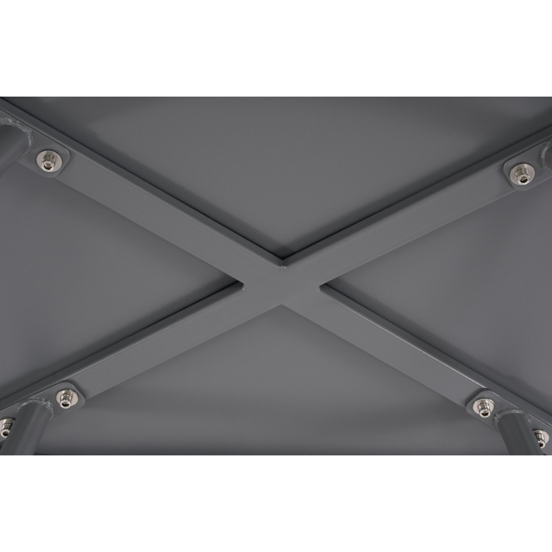 Table basse Velva, gris foncé