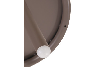 Table basse Velva couleur taupe