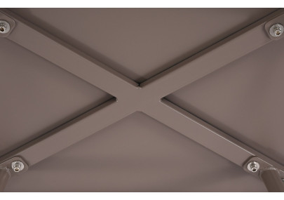 Table basse Velva couleur taupe