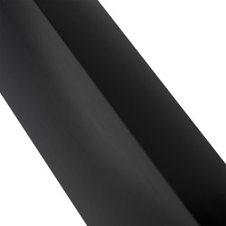 Pies de mesa Hardwick 150 x 78 x 71 cm, negro industrial