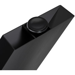 Pies de mesa Hardwick 150 x 78 x 71 cm, negro industrial