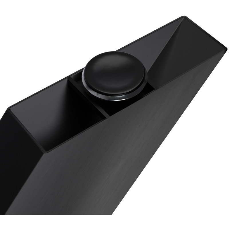 Pies de mesa Hardwick 150 x 78 x 71 cm, negro industrial