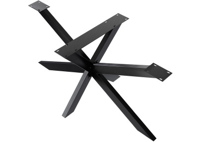 Pies de mesa Hardwick 150 x 78 x 71 cm, negro industrial