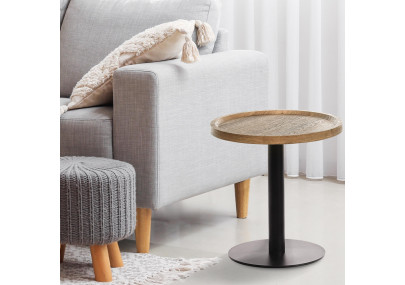 Table d'appoint Aspen M, marron