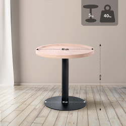 Mesa de apoio Aspen M, carvalho