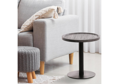 Mesa auxiliar Aspen M, gris