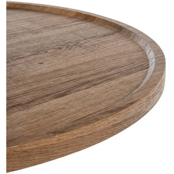 Table d'appoint Aspen L, marron