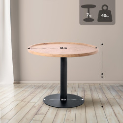 Mesa de apoio Aspen L natureza