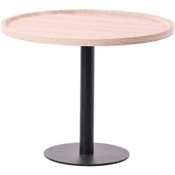 Mesa auxiliar Aspen, roble