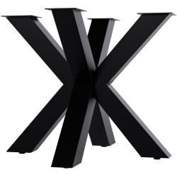 Pies de mesa Harlan 85x85x71 negros
