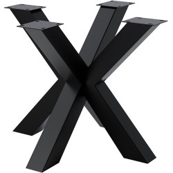 Pies de mesa Harlan 85x85x71 negros