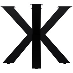 Pies de mesa Harlan 85x85x71 negros