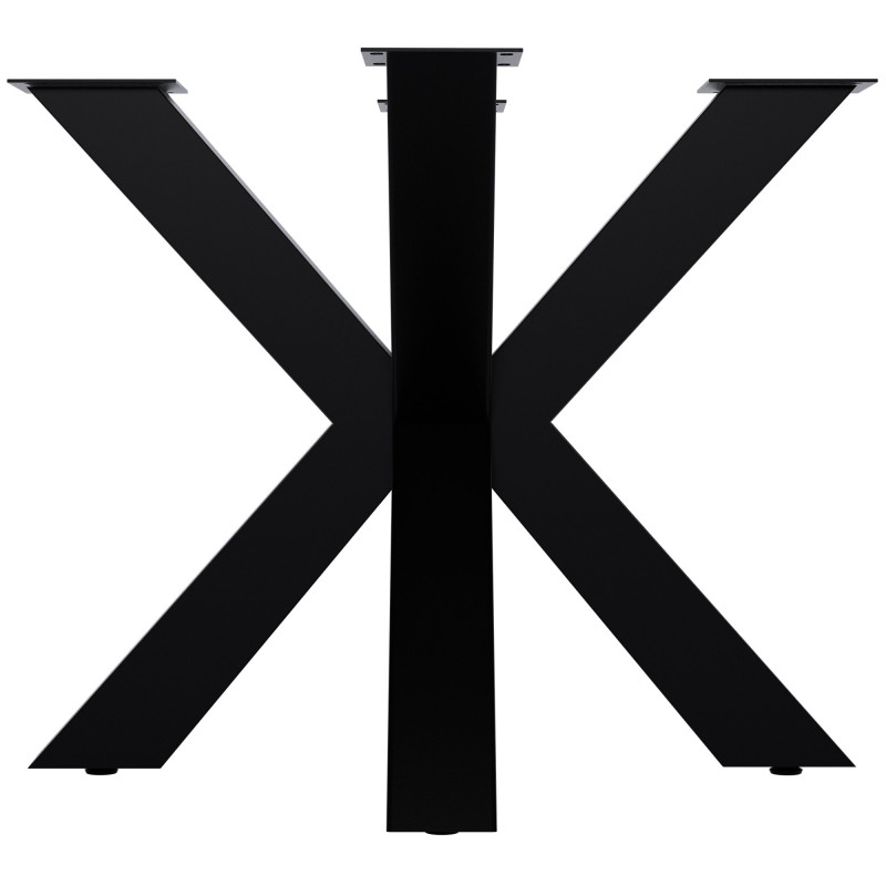 Pies de mesa Harlan 85x85x71 negros