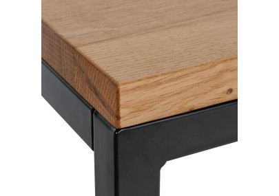 Mesa de apoio Manteo 46x25x67 cm carvalho