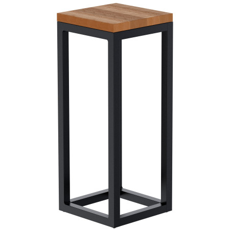 Tavolino Manteo 20x20x50 cm rovere