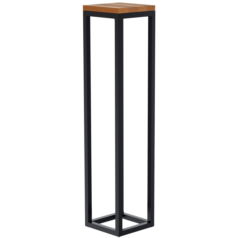 Tavolino Manteo 20x20x90 cm rovere