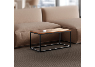 Table basse Manteo 100x45x50 cm chêne