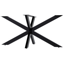 Piedi da tavolo Hardwick 150 x 78 x 71 cm neri