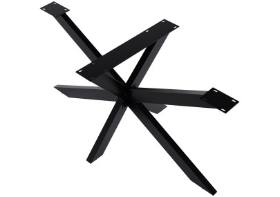 Piedi da tavolo Hardwick 150 x 78 x 71 cm neri