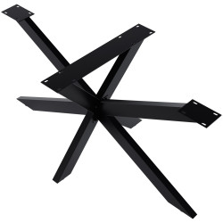 Piedi da tavolo Hardwick 150 x 78 x 71 cm neri