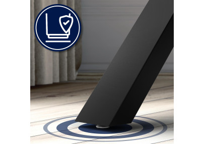 Pieds de table Finney 120x60x72 noirs