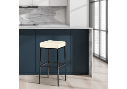 Tabouret de bar Montreal B80 creme