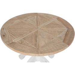 Tavolo da pranzo Roswell 90 cm naturale/bianco