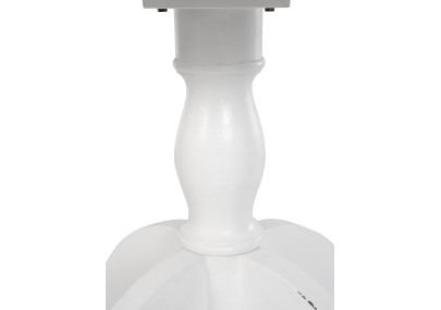 Mesa de comedor Roswell 90 cm natural/blanco