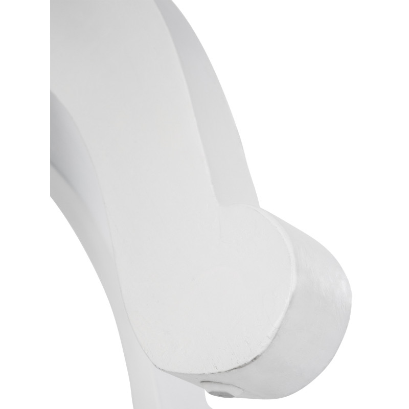 Table de salle à manger Roswell 90 cm naturel/blanc