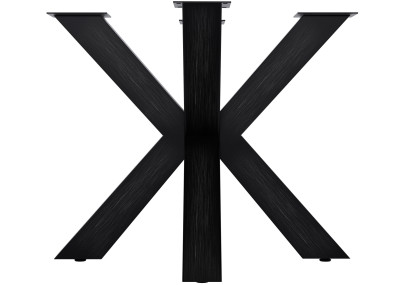 Pies de mesa Harlan 85x85x71 negro industrial