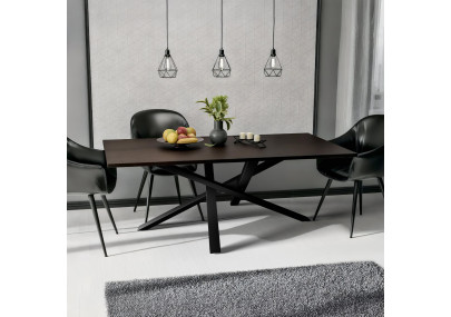 Pies de mesa Finney 160x80x72 negros