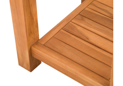 Table d'appoint en teck Keaton