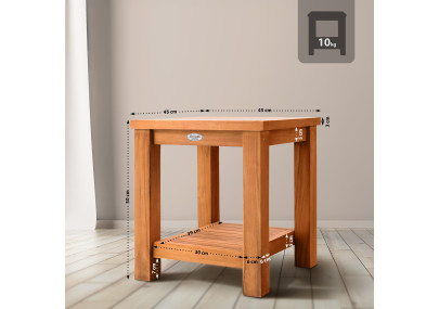 Table d'appoint en teck Keaton