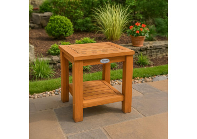 Table d'appoint en teck Keaton